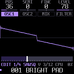 EDIT oscillator